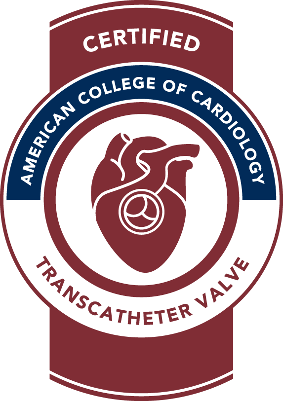 Seal for Transcatheter Valve Certification from the American College of Cardiology (ACC)